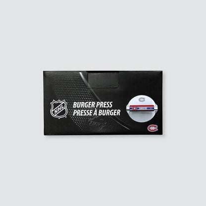 Montreal Canadiens Burger Press | 5.5" Stainless Steel Smash Burger Press for Grill and Griddle | Officially Licensed NHL | 5ish Co.