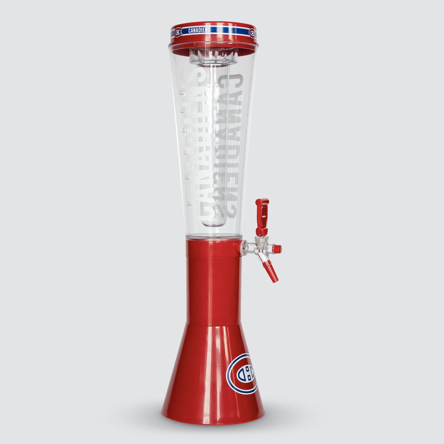 Montreal Canadiens 3L Drink Dispenser - Easy Pour Spigot Tap Visible - Self-Serve - 5ish Co.