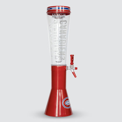 Montreal Canadiens 3L Drink Dispenser - Easy Pour Spigot Tap Visible - Self-Serve - 5ish Co.