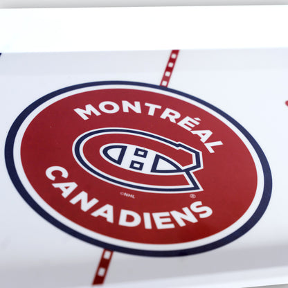 Montreal Canadiens Serving Tray | Center Ice Melamine Food Tray | Officially Licensed NHL | 5ish Co.
