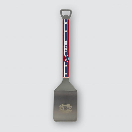Montreal Canadiens BBQ Spatula with Bottle Opener | 14" Stainless Steel Grill Spatula | Officially Licensed NHL | 5ish Co.
