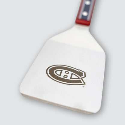 Montreal Canadiens BBQ Spatula with Bottle Opener | 14" Stainless Steel Grill Spatula | Officially Licensed NHL | 5ish Co.