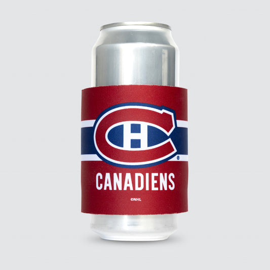 Montreal Canadiens Wrapped Koozie | 3-Pack | 12oz Insulated Neoprene Can Cooler | Officially Licensed NHL | 5ish Co.