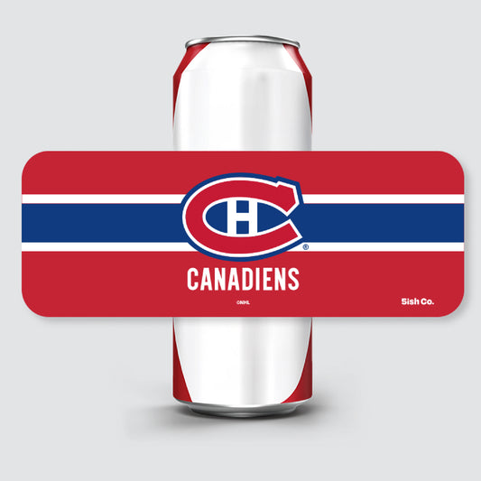 Montreal Canadiens Wrapped Koozie | 3-Pack | 12oz Insulated Neoprene Can Cooler | Officially Licensed NHL | 5ish Co.