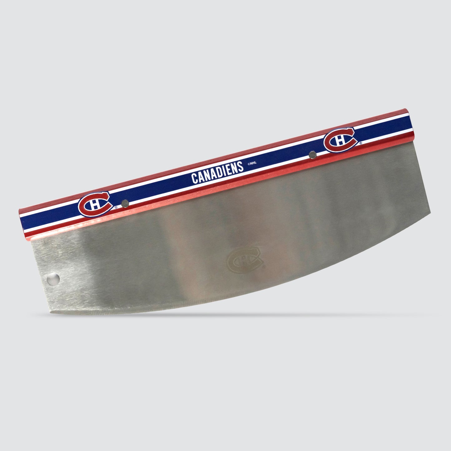 Montreal Canadiens Pizza Cutter | 14" Stainless Steel Blade with Wood Handle | Officially Licensed NHL | 5ish Co.