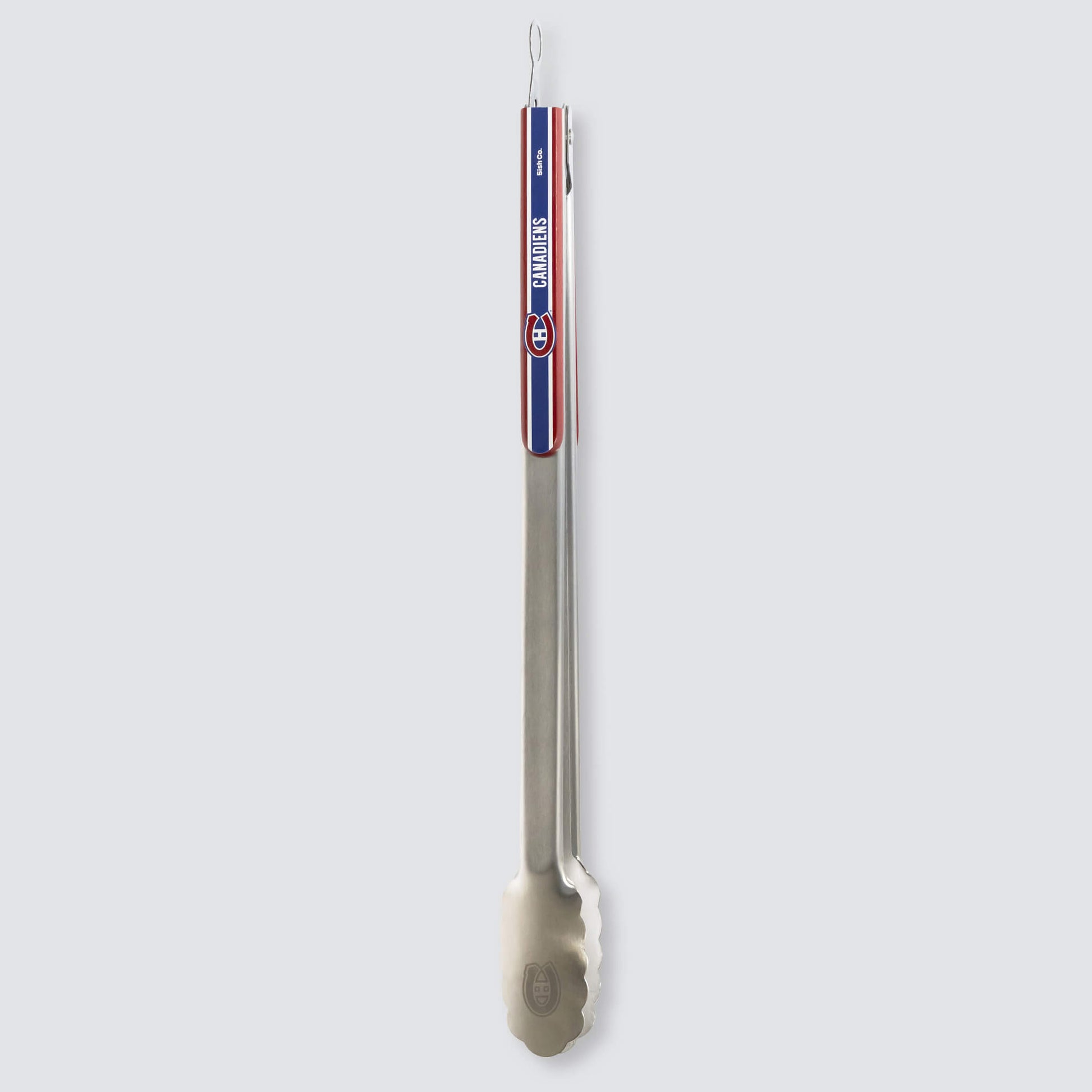 Montreal Canadiens BBQ Tongs - 17 Inch Extra Long Stainless Steel - Officially Licensed NHL - 5ish Co.