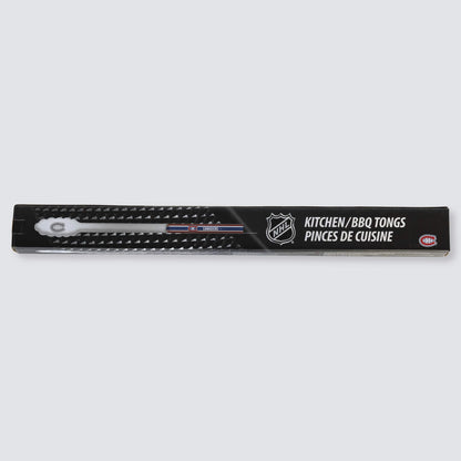 Montreal Canadiens BBQ Tongs - Retail Packaging - Kitchen BBQ Tongs - NHL Licensed - 5ish Co.